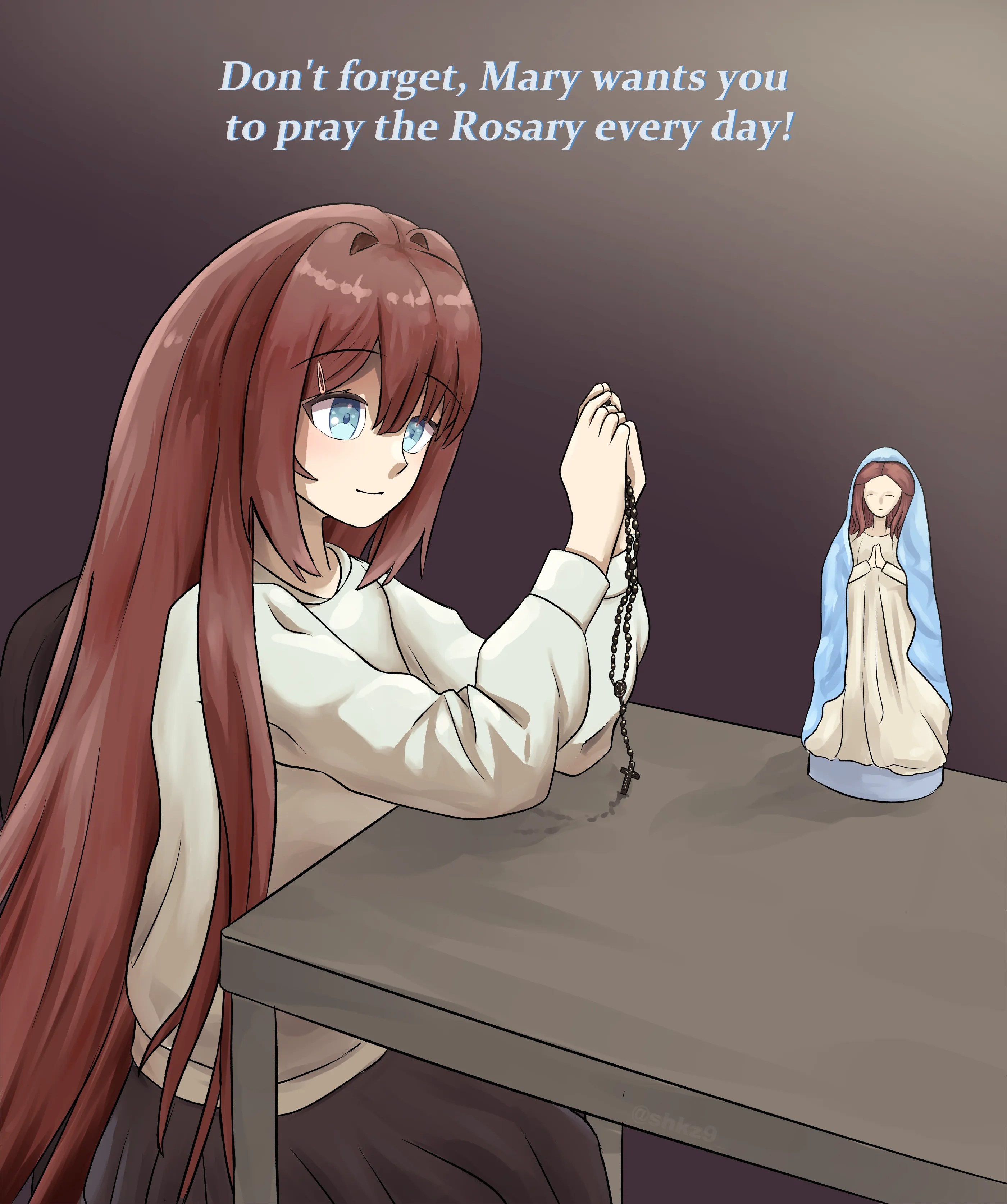 Praying Rosary