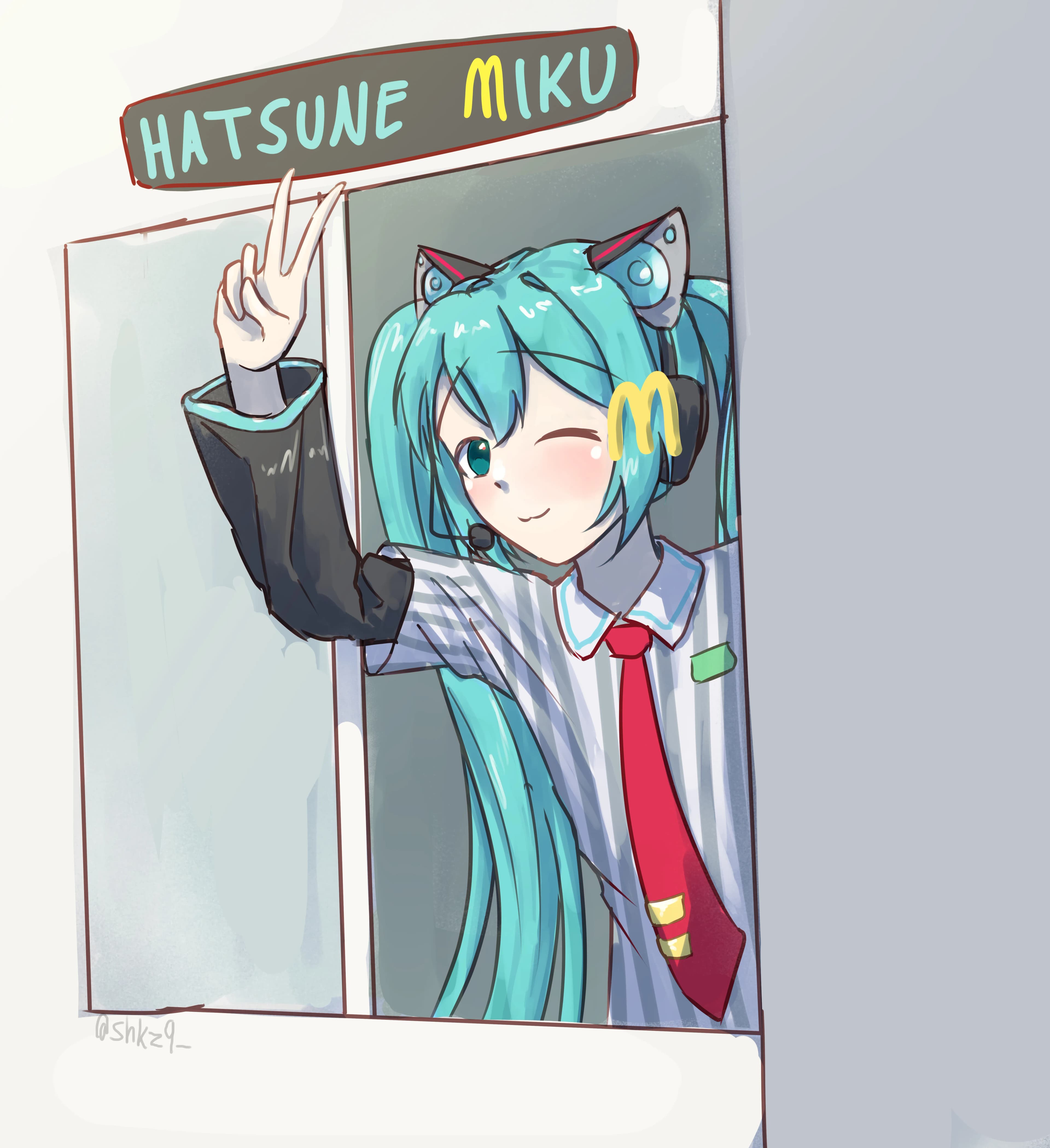 McDonalds Miku